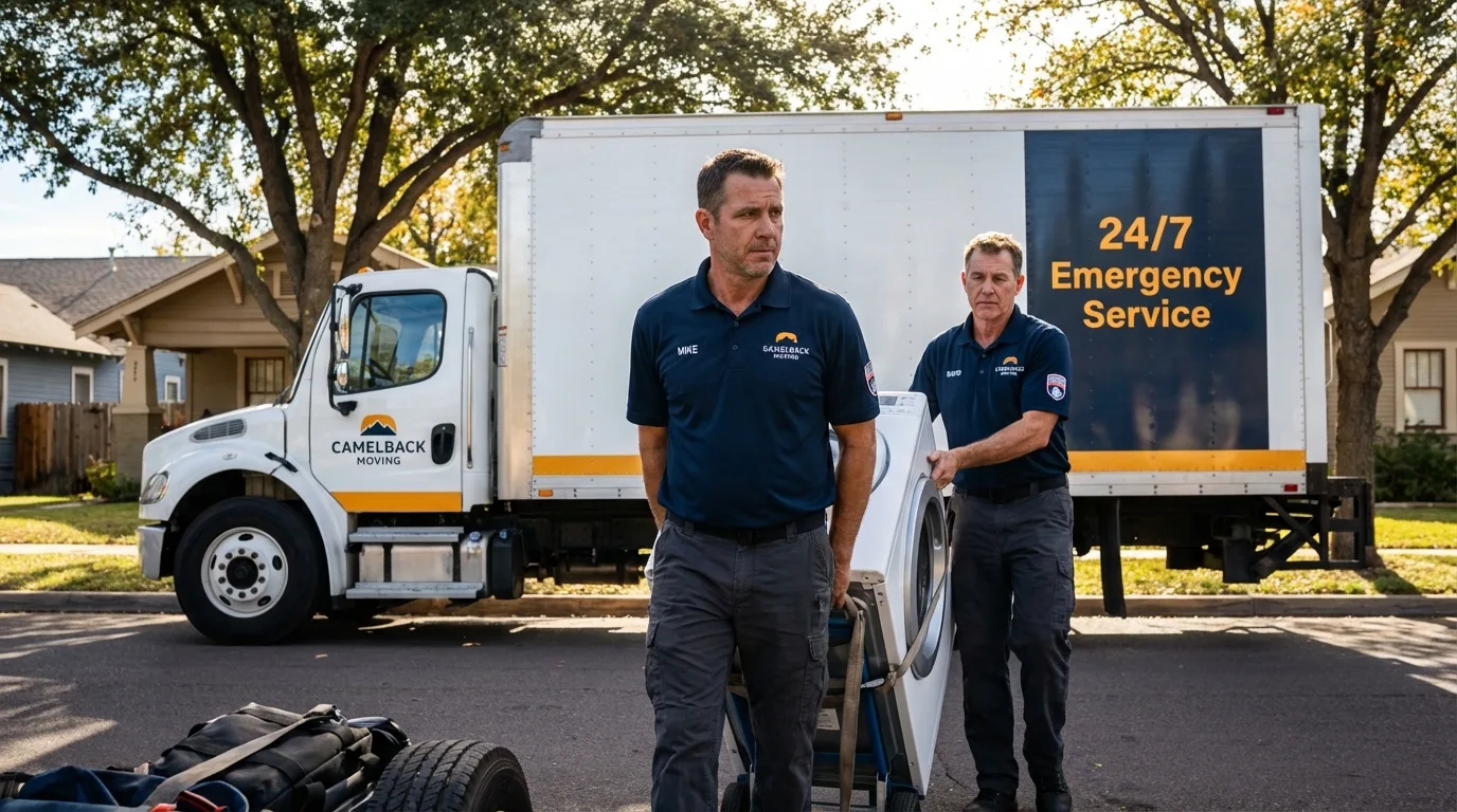 CamelBack Moving crew loading furniture in Hurricane, UT