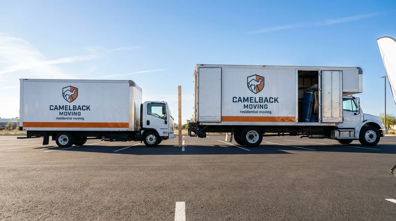 Moving truck size capacity guide in Hurricane